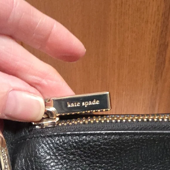 Kate Spade Black Pebbled Leather Crossbody with 2 Different Straps - Picture 6 of 16